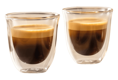 Vasos de espresso Transparente